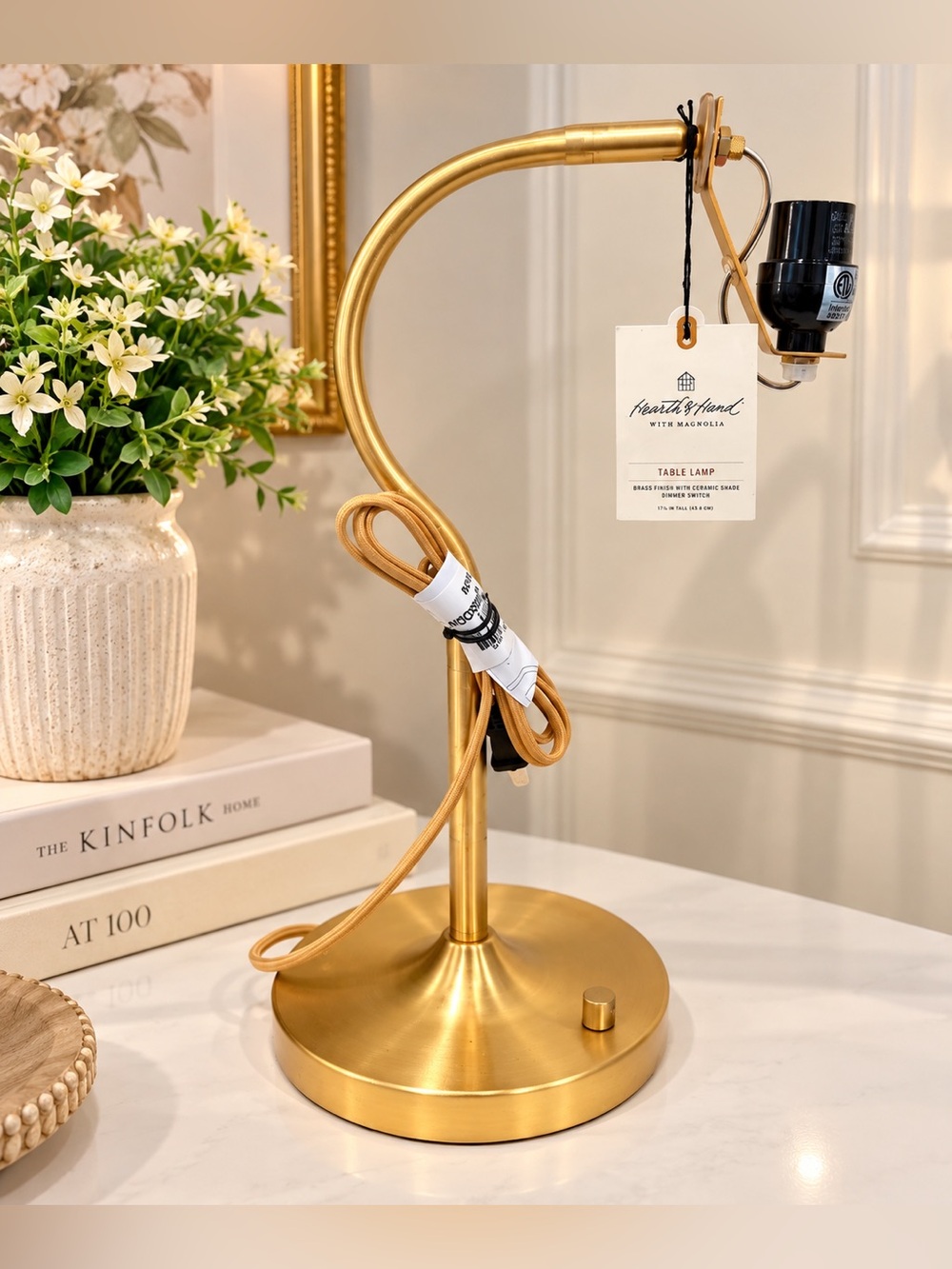 Table Lamp Brass - Hearth & Hand with Magnolia